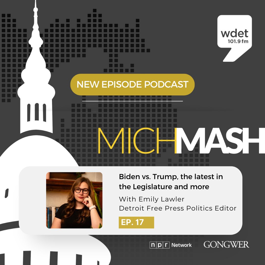 New episode of MichMash! @ZachGorchow and @Cheyna_R discuss the RFK Jr. factor in the presidential race. Detroit Free Press Politics Editor @emilyjanelawler shares her insights and coins a new phrase for MichMash guests. Listen at gongwer.com/MichMash or any podcast platform.