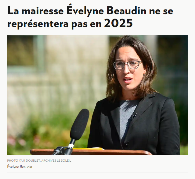 1/4 J’ai pris acte de la décision de la mairesse de Sherbrooke. Il est certain que le travail d'élu municipal n'est pas toujours facile. Le climat était difficile au sein du conseil municipal et c’est pourquoi nous avons répondu favorablement à la demande de médiation.