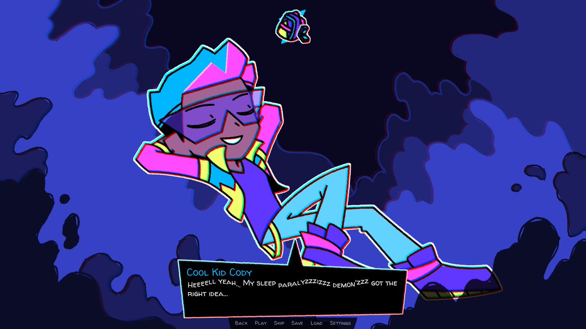 90PercentDenny's tweet photo. EPISODE 25 IS OUT!!
NEW MAIN CHARACTER, get outta here cody, we got cool kid KATY now!!
hope you like the new episode, also a reminder that yall are literally the best fans ever, hope your friday is totally tubular!! >:)
https://t.co/PGQsNKyckj
#coolkidcody https://t.co/VAM5UvYoeT