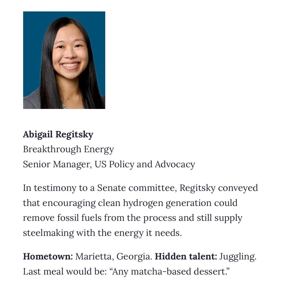 Inside the beltway content but my boss Abigail Regitsky was just named as one of @washingtonian most influential people! Which is true and correct, she’s the best in the biz washingtonian.com/2024/05/02/was…