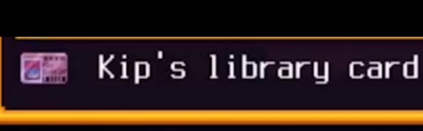 Day 64 of posting kip's library card
