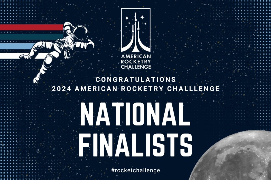 🚀 Congratulations to the team from Anderson 1 & 2 Career & Technology Center who qualified for the American Rocketry Challenge national finals! Here’s to reaching new heights and bringing home the trophy! #RocketChallenge