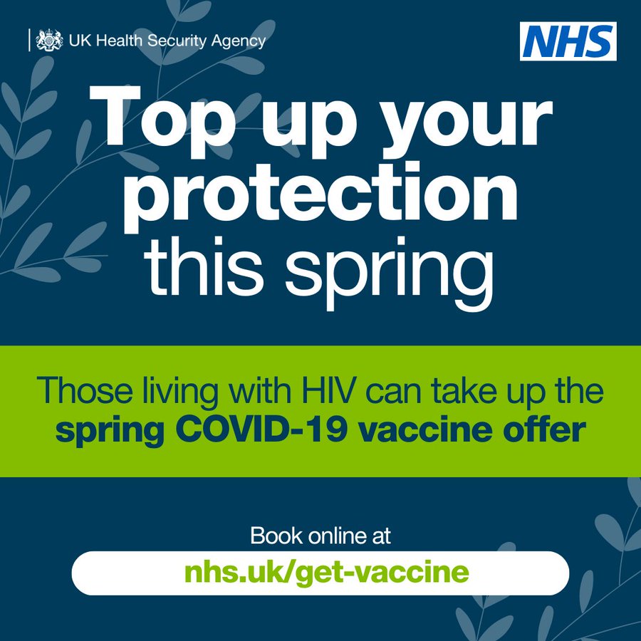 Eligible people in the #WestMidlands can now book their spring #COVID19 vaccine online or via the #NHSapp

This includes people with reduced immunity

You don't need to wait to be invited

Find out more and book now at:   
bit.ly/BookCovidSprin…