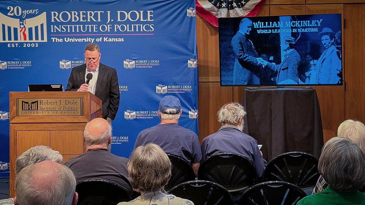 The latest Ft. Lv. Series @DoleInstitute lead by Dr. Amanda Nagel discussed William McKinley. Dept. of Military History's new director Dr. Sean Kalic introduced Dr. Nagel! Missed the discussion? Watch it here: doleinstitute.org/event/world-le… #EducatetoWin @USArmy @TRADOC @usacac