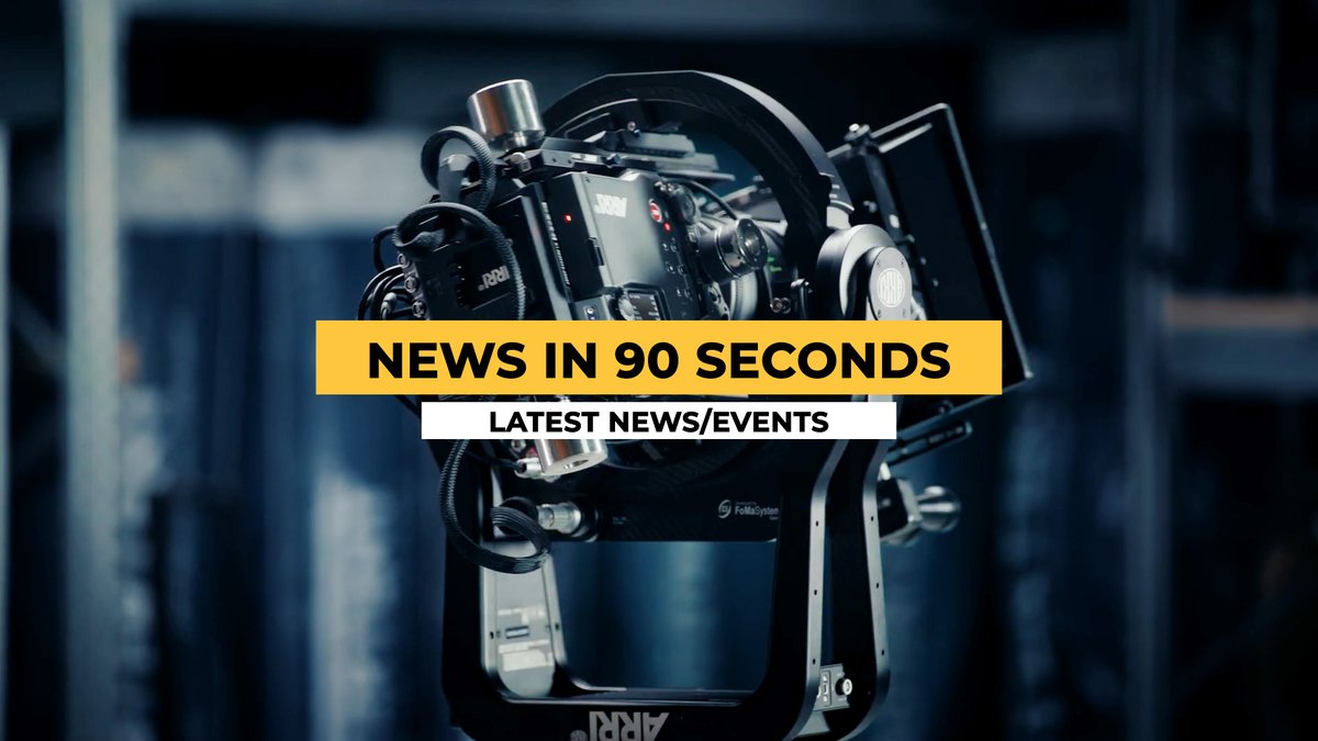 🎬  Check out our latest News in 90 Seconds, now on our Youtube channel: youtube.com/watch?v=czQE6P…
- 
#visualimpactuk #arri #arri360evo #360evo #camerastabilizer #cinemacamera #cinematography #cinematographer #sachtlersystems #sachtler #videoproduction #cartoni #datavideo