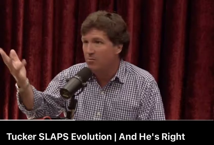 Macro Evolution is fake It should be rejected and ridiculed. Good job @TuckerCarlson and @j_bambrick!