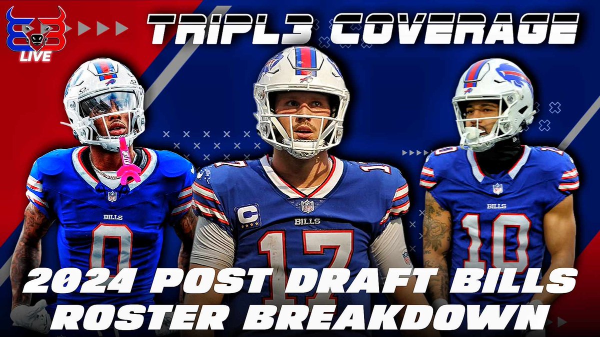 Triple Coverage Episode 1 @ShoopBen, @S_Kasson14 and @LanceNelsonBIB dive into the selections and strategy from the 2024 NFL draft. The guys will also discuss the current roster heading into the summer, how position groups could shake out and discuss your comments live! Tune in…