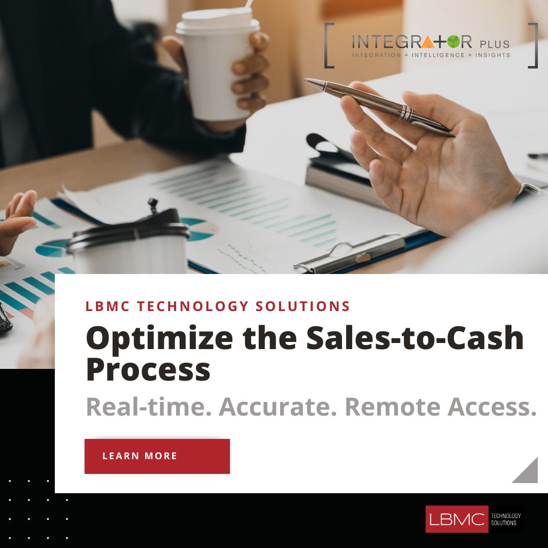 Bridge the gap between your #CRM and #ERP with @lbmctech's #IntegratorPlus tool to enhance productivity and streamline operations. Learn More >> rpst.page.link/LazB

#B2BTech #EfficiencyIsKey #Integration #OperationalEfficiency #SalesToCash #DigitalTransformation