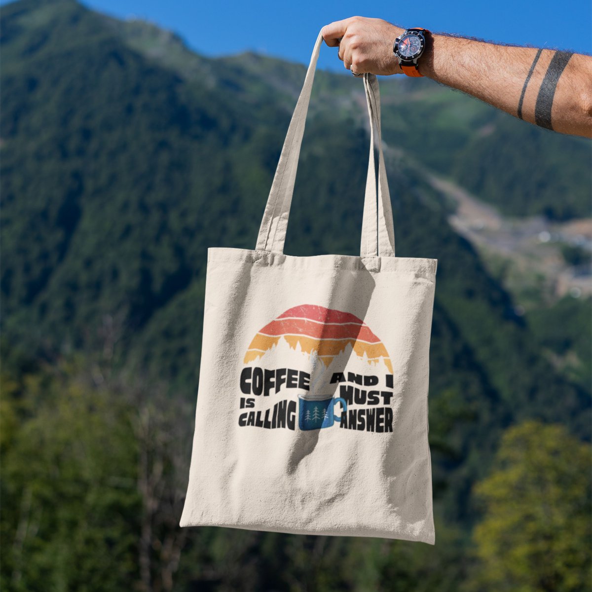 You know us for #coffeecups, but you'll find more in the store, like this tote bag! (Which, of course, has a matching #mug.) Great way to tote your daily gear and rep your love for #coffee. 😁 Browse the bags here: buff.ly/3ulobAK  

#giftideas #totebags #cafunated