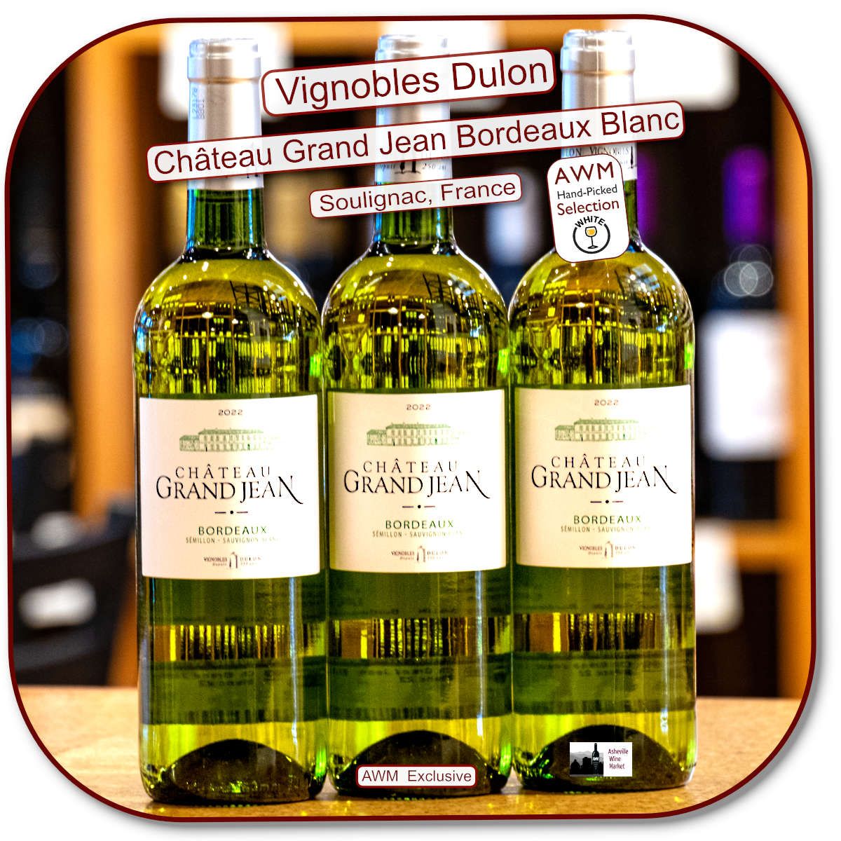 Hammond and I are huge fans of White Bordeaux. We're especially fond of the old-school style that features Semillon as the primary player in the Cuvée, and this one is a winner!

#828isgreat #wine #828
#ashevillewinemarket #ashevillewine
#ashevilledrinks #avlwine
 #bordeaux