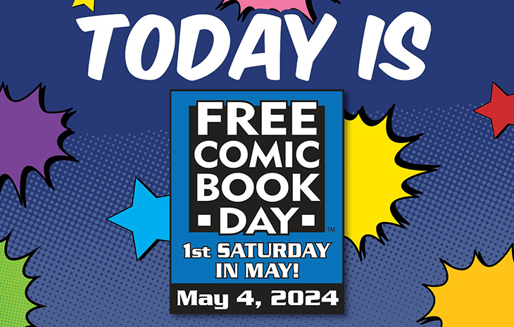 🚨THIS IS NOT A DRILL! 🚨 If you're out celebrating today, we want to see your photos! Tag us or use #FCBD2024. Event photos, comic hauls, cosplays... we want to see it all! Happy Free Comic Book Day and May the 4th Be With You! 🤓