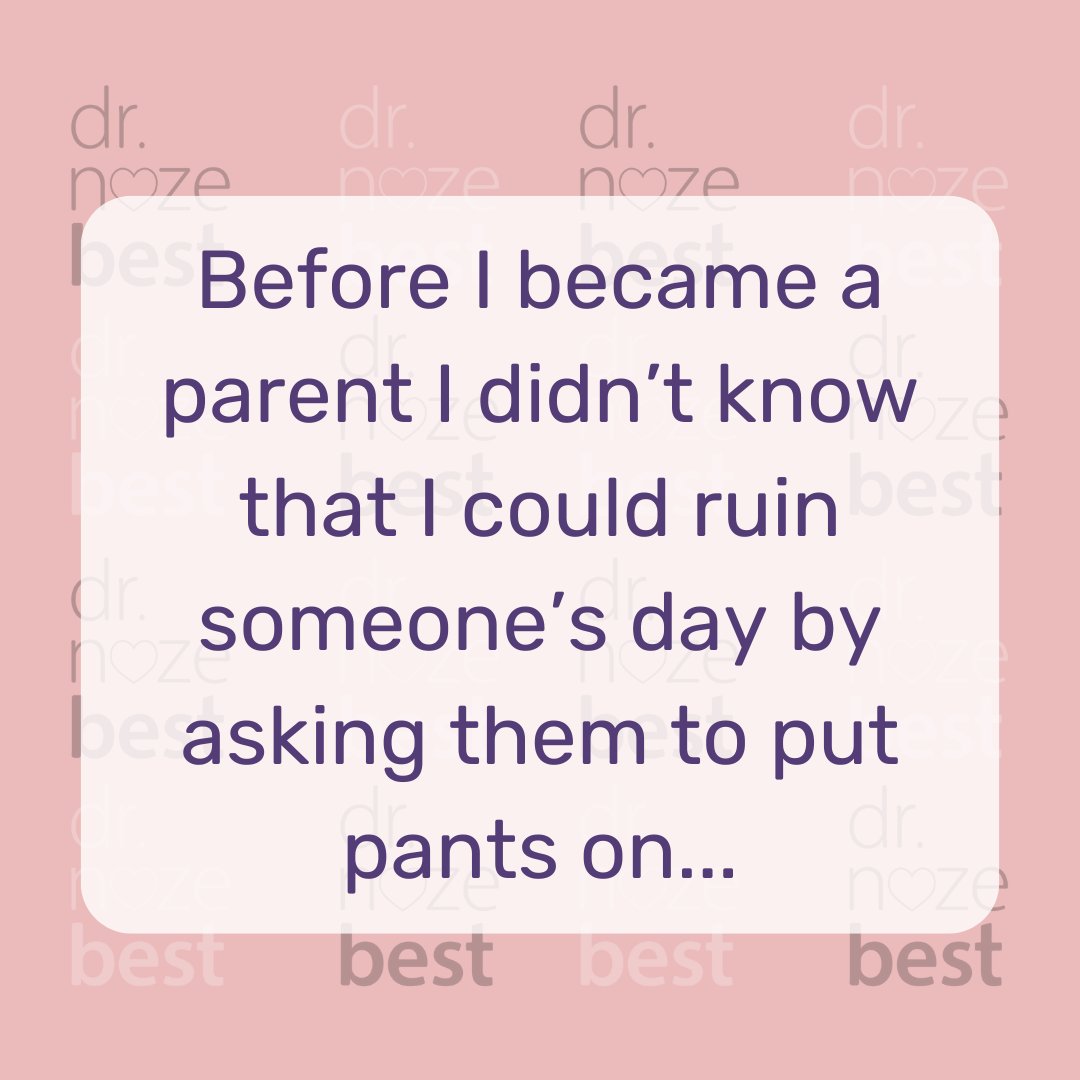 Parenting: where every day is a new adventure in negotiating with a tiny human about why clothes are not the enemy. 🤷‍♂️ 

#ParentLife #WhoNeedsPantsAnyway #ToddlerTyranny #momlife #dadlife #dadonduty #parenting #toddler #tinyhumans #lifewithkids #nozebot #drnozebest