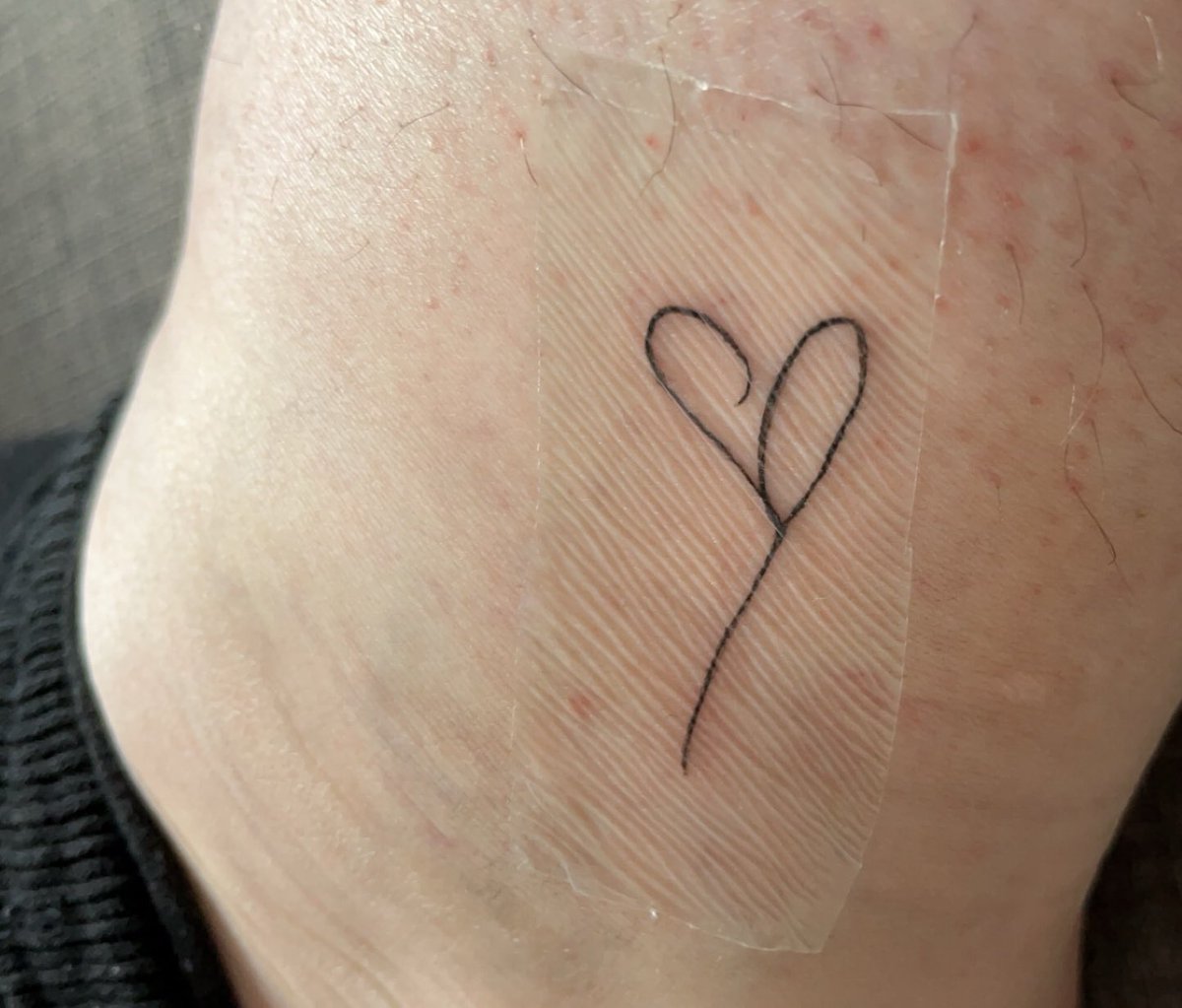 PinkAllegiance's tweet photo. @selenagomez @rarebeauty got this tattooed today!! https://t.co/TQM6vFOosd
