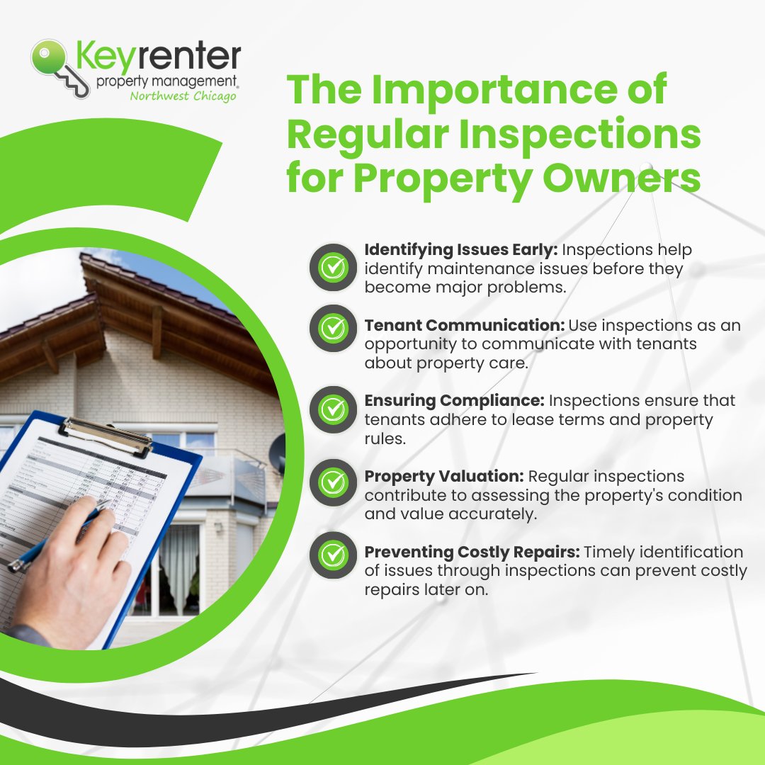 @KeyrenterNWC keeps #PropertyOwners clued in on their #rental's condition with our frequent #inspectionservices. This facilitates timely action and minimal costs. 

#keyrenternorthwestchicago #propertymanagement #propertymanagementexperts #hoffmanestates #ownersatisfaction