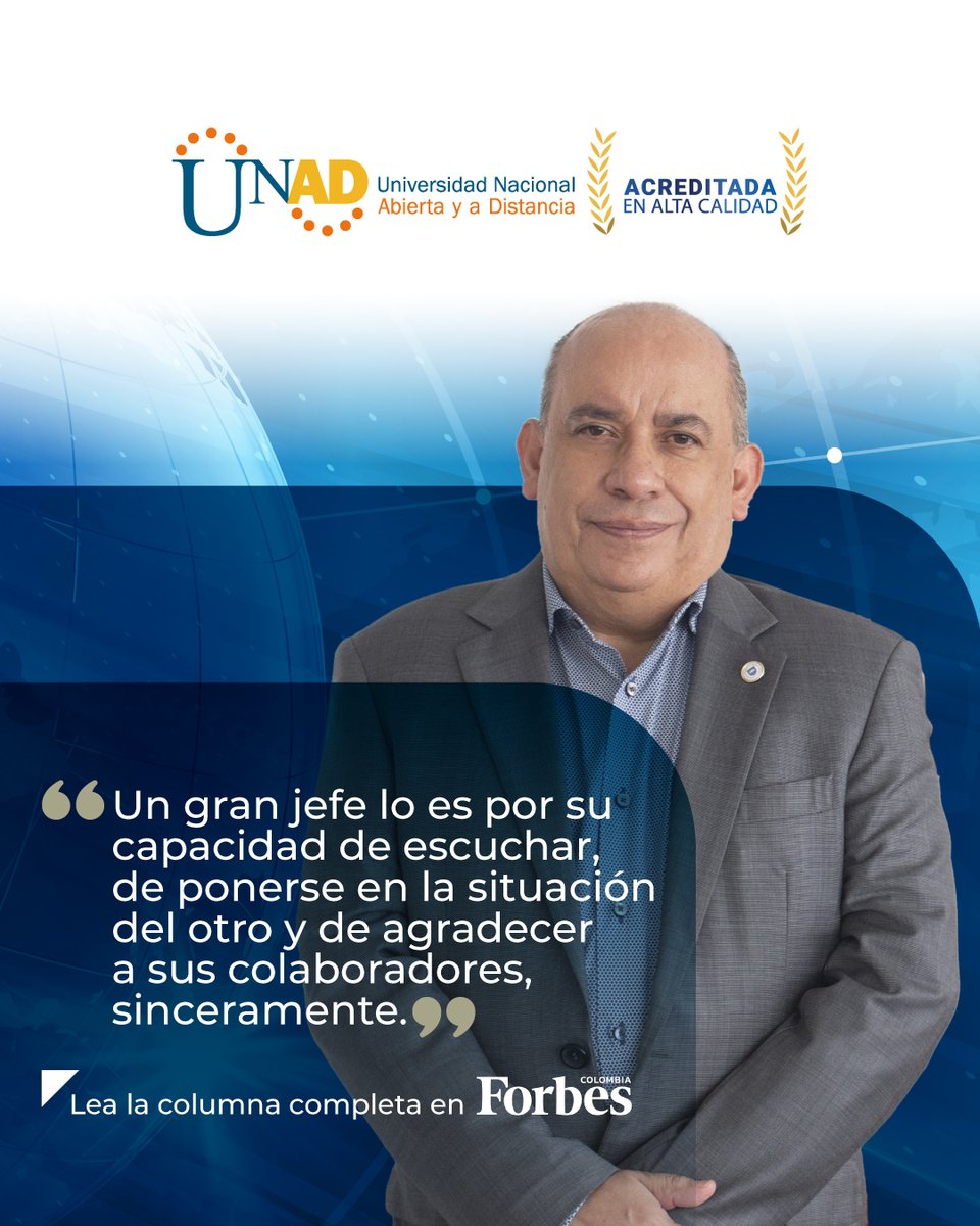 Universidad UNAD (@universidadunad) on Twitter photo 📌 Te recomendamos leer en la 📰 revista <a href="/forbescolombia/">Forbes Colombia</a> , "El verdadero poder de la gratitud ", la columna de opinión de <a href="/JaimeLeal_/">Jaime Leal Afanador</a>, nuestro rector UNAD 🧡💙 #RectorOpina
👀 Lee la columna en 👉 🔗 noticias.unad.edu.co/index.php/unad… 📌 Te recomendamos leer en la 📰 revista <a href="/forbescolombia/">Forbes Colombia</a> , "El verdadero poder de la gratitud ", la columna de opinión de <a href="/JaimeLeal_/">Jaime Leal Afanador</a>, nuestro rector UNAD 🧡💙 #RectorOpina
👀 Lee la columna en 👉 🔗 noticias.unad.edu.co/index.php/unad…