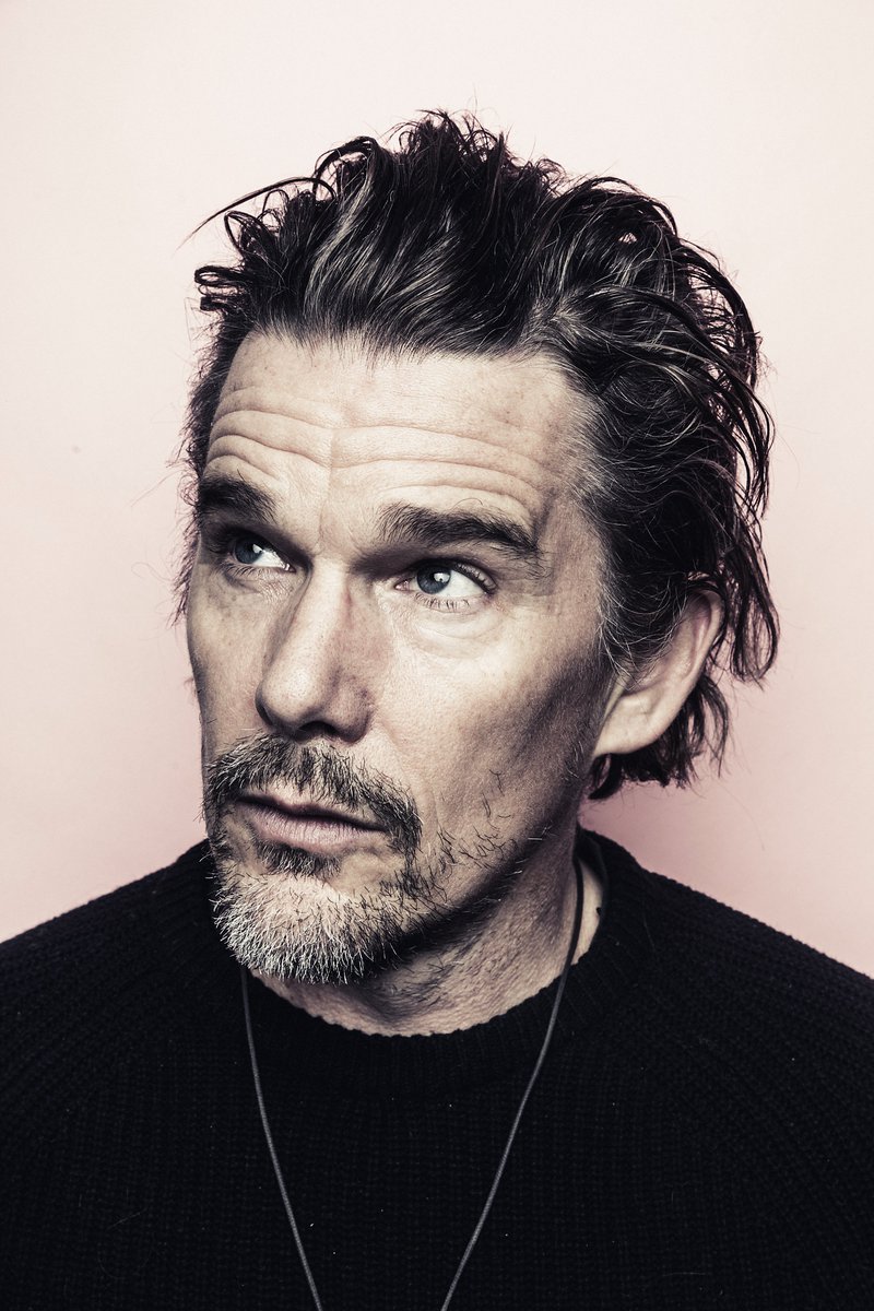 Ethan Hawke has entered the chat. The four-time Oscar nominee discusses his film “Wildcat,” about a young Flannery O’Connor, and her “ferocious, Charles Bukowski madness.' He also talks about his friend River Phoenix, working with Jack Lemmon and more. bkmag.com/2024/05/01/eth…