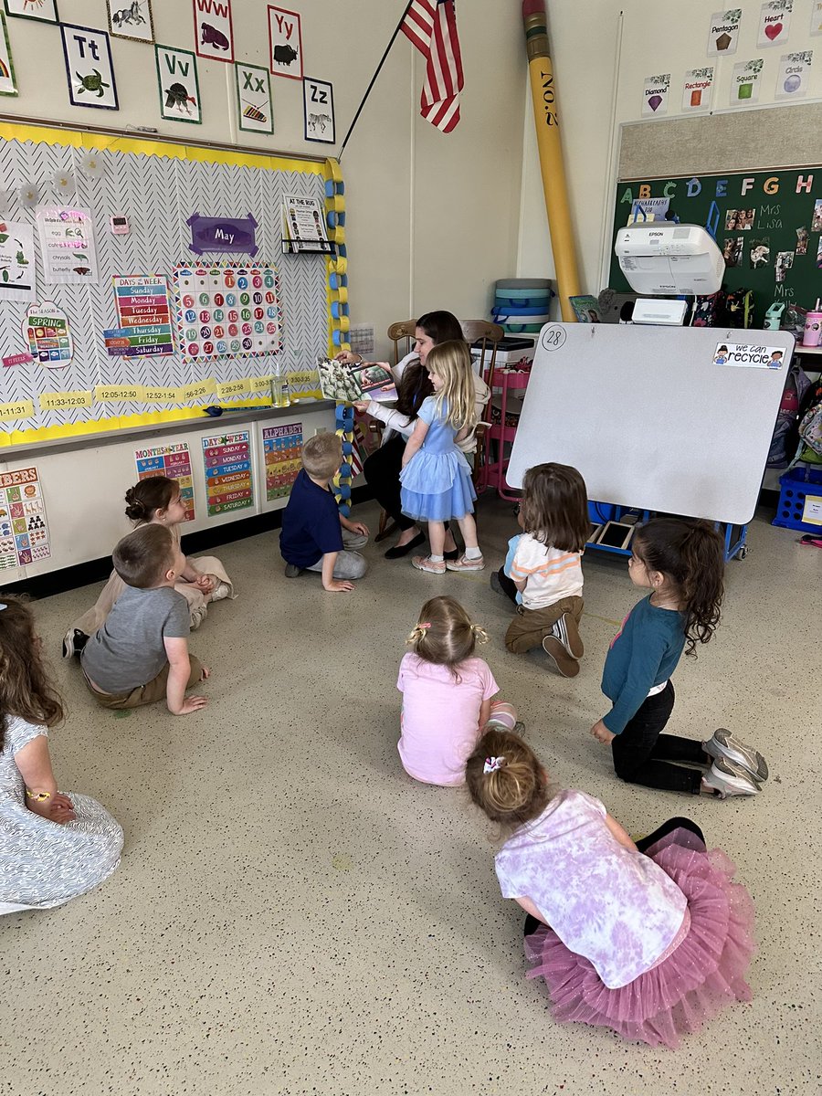 May the Fourth Be With You. Thank you Mrs Van Pelt for reading to our class and preparing such a cute craft for the day!!    #preschool #mayfourth @Director_Oxy @StaffordTwpEd