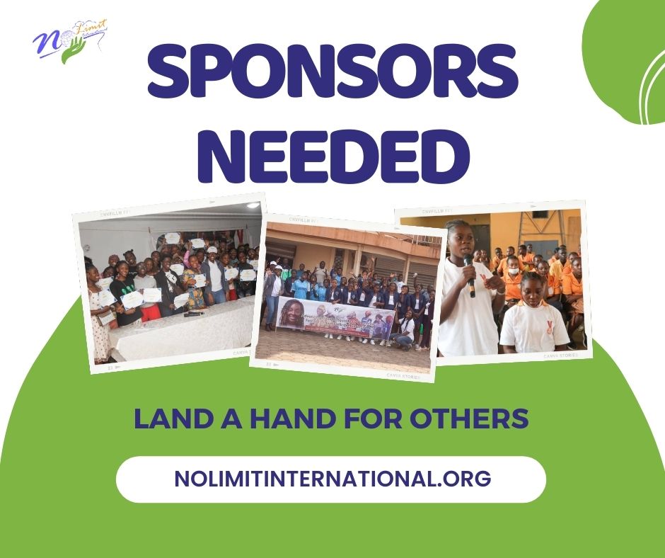 Sponsors needed to help us amplify our efforts and reach more people in need📷
Contact us!

#EmpowerChange #DonateNow #DonateToday #MakeADifference