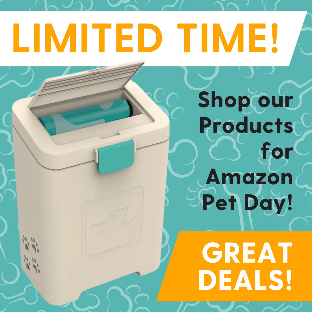 It’s the final countdown…to Amazon Pet Day!

For 48 hours shop incredible pet deals, including our Pet Waste Station and accessories. Don’t miss the savings!

Shop our storefront: amzn.to/4aPxB7Q

#amazonpetday #petproduct #amazonpetproducts #dogproducts #dogmusthaves