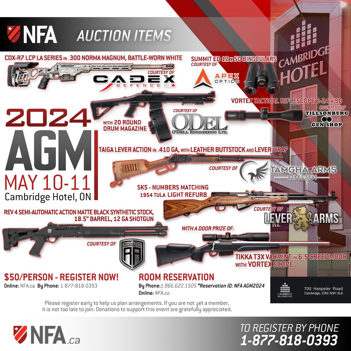 By Request, all AGM Auction items on 1pg Unfortunately, we cannot post this on FB. The AI is relentlessly 'deficient', as are the moderators. But, our lineup is fantastic!🙏to @Cadexdefence , @apex_optics , O'Dell, Tillsonburg Gun Shop, Tamgha Arms, Lever Arms, & @RevolutionArmo2