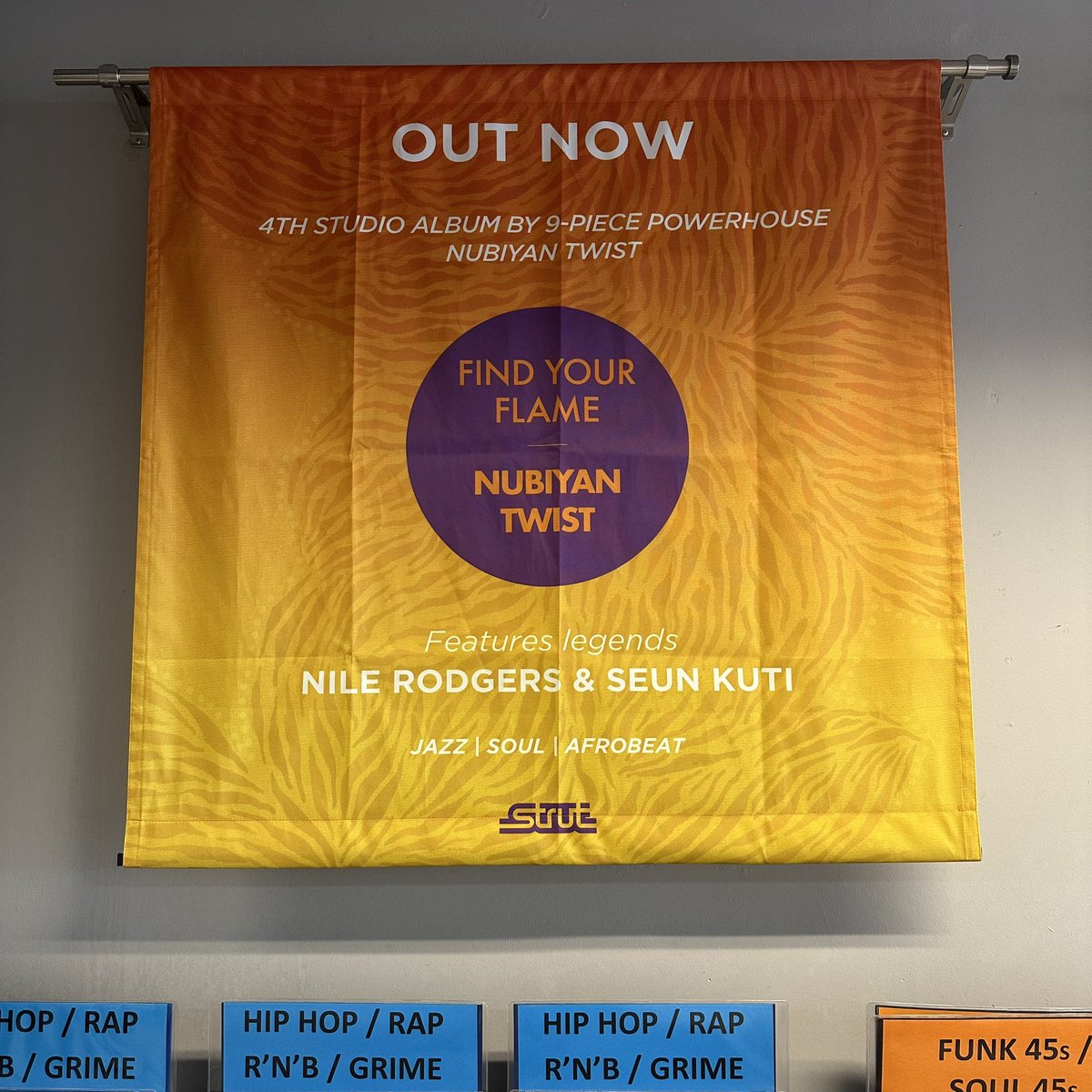 BRAND NEW BANNER Nubiyan Twist - ‘Find Your Flame’ piccadillyrecords.com/153511/Nubiyan… @Nubiyantwist @StrutRecords