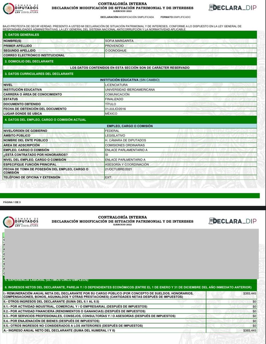 Que cobras doble y no lo reportaste   en tu declaración 🙂

¿Y? Con todo respeto, no se vale que como funcionarias públicas estén usando sus redes para decirle a los periodistas cómo hacer sus coberturas o amedrentando ciudadanos.