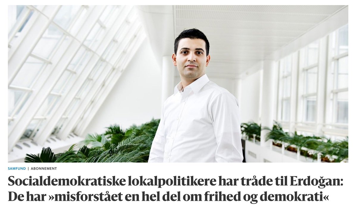 Socialdemokraten @sivasli gik forrest i kritikken af @Frede_Vad, da Vad startede debatten om æreskultur, infiltration og personer, der bruger deres stilling til at undergrave det danske samfund.

Sjovt, da Musa Kecek som en af Erdogans mænd i Danmark netop selv er en af dem, der…