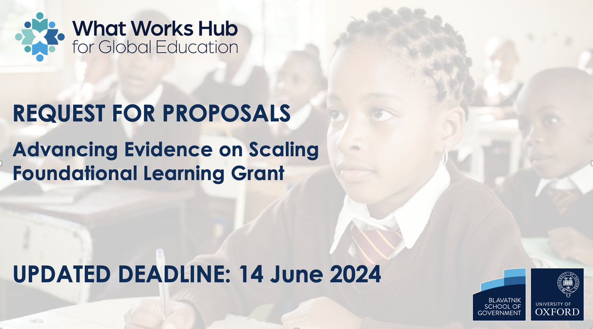 📖🌐 @WWHGlobalEd and @gatesfoundation are offering grants to enhance and scale foundational learning efforts globally. Help shape effective educational reforms! #EducationReform #GlobalLearning Apply by June 14: ow.ly/cihz50RvWtt