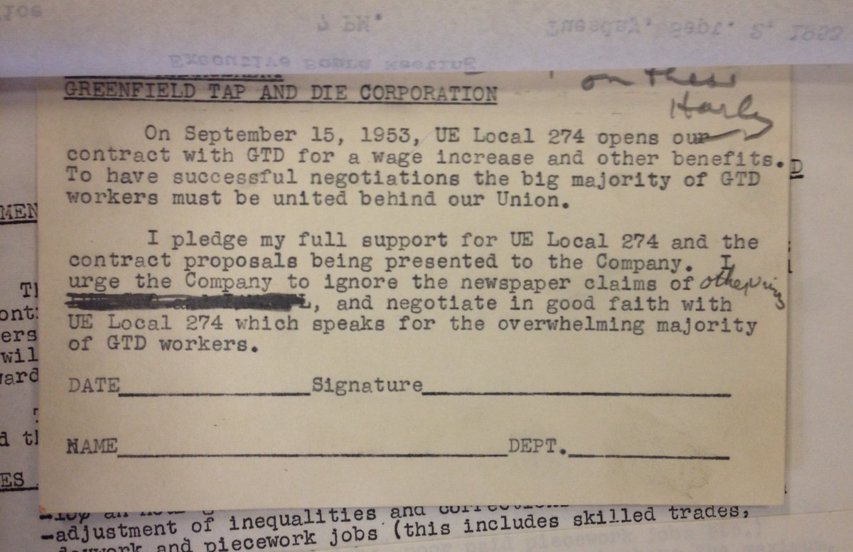 What happened when the Red Scare came to Greenfield? This is the story of the western Mass. workers who fought back against the mass hysteria — and became part of the origins of @ueunion. Tune in for 'At Sword's Point' this weekend on 88.5 NEPM. nepm.org/swordspoint