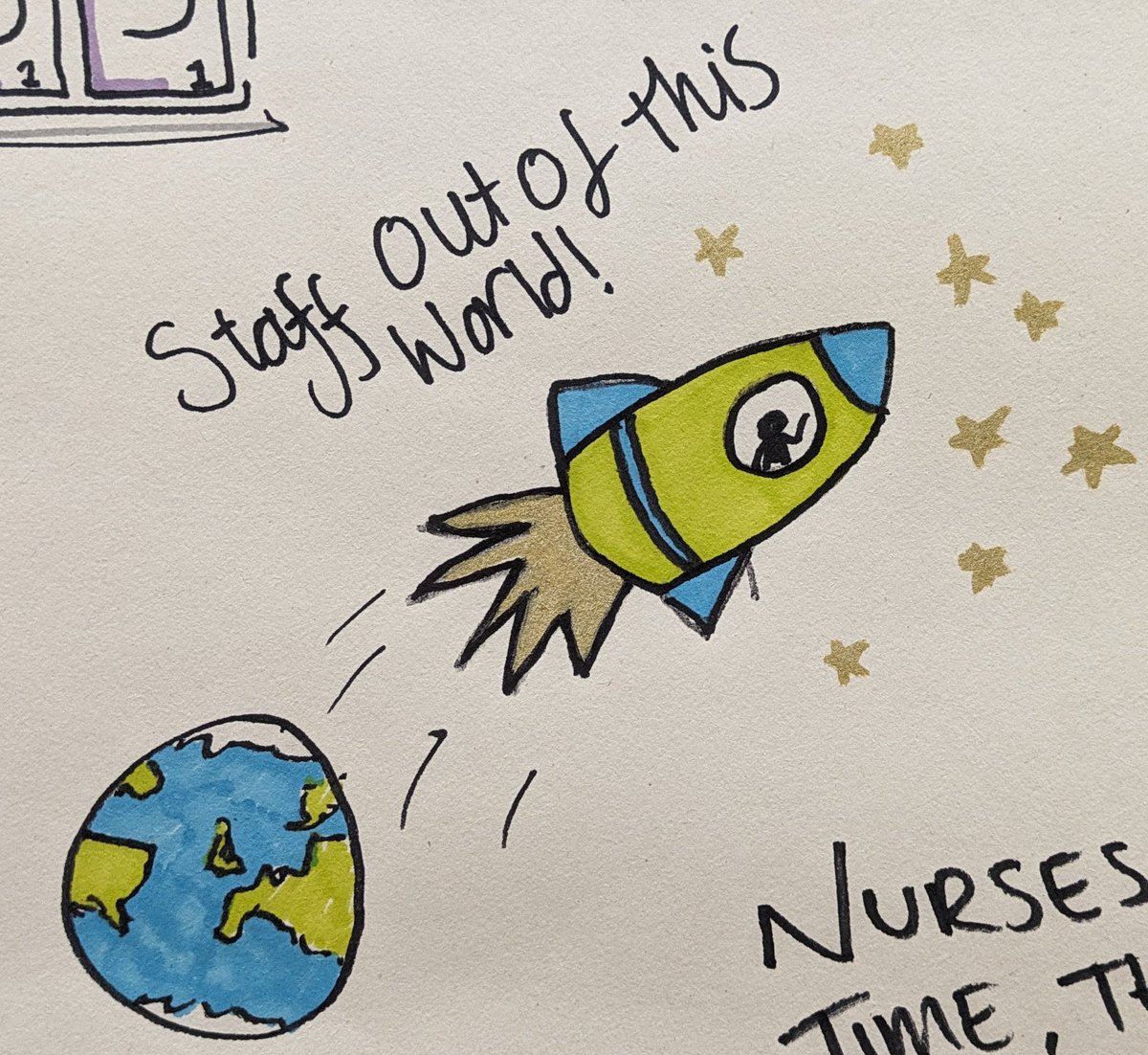 One patient we spoke to said 'the Staff are out of this world!' #iamexperienceofcare #expofcare #patientexperience @RCHTWeCare