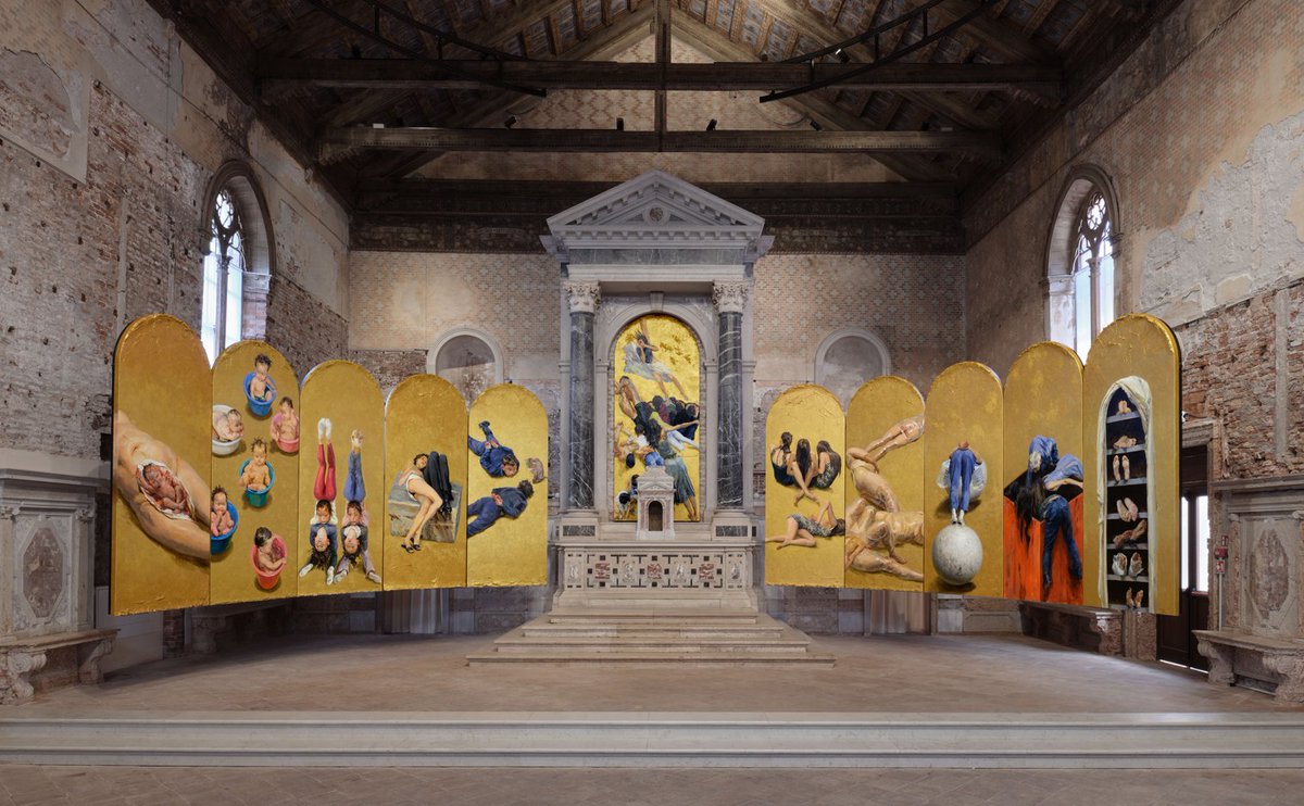 Not to be missed in Venice 💥

The Asian Art Initiative of @Guggenheim presents the first major exhibition in Europe of artist #YuHong. “Yu Hong: Another One Bites the Dust” takes place in the Chiesetta della Misericordia, Cannaregio, in conjunction with the 60th @la_Biennale!