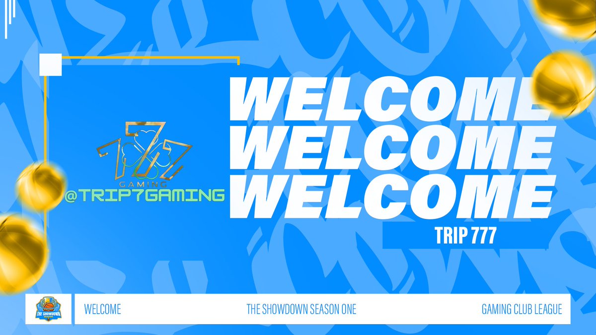 Welcome “Trip 777” to “The Showdown Season” One @reallykb @6sidevon @SplashTuff @xBndz Get signed up! Registration closes 5/5 at 12PM EST Register here: thegcl.gg/product/the-sh…