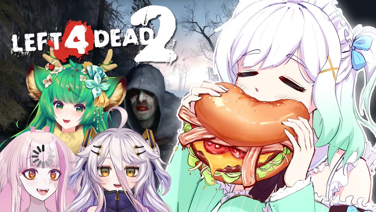 FOR DEMOCRA- ah - wrong game 🤪 FOR ZOMBOCRACY ? Last week we played Helldivers 2 (rip) together and today we're playing Left 4 Dead 2 !!!✨🧟🧟‍♂️🧟‍♀️ See you then!!👻✨ youtu.be/sEqVzbWWMAY