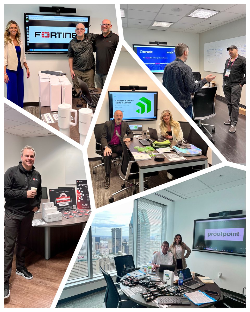 The Montreal Security Day! Thank you to our partners Fortinet, Progress, ProofPoint, Tenable, and Trend Micro for this successful experience. The event went above and beyond expectations by empowering our teammates with the latest strategies to stay ahead of evolving threats.