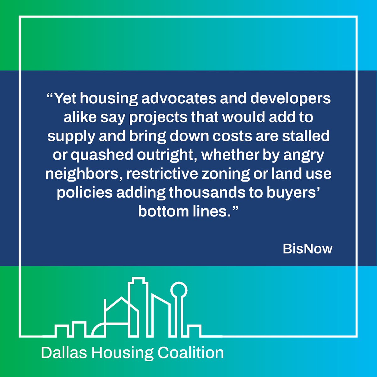 Part 2 of Bisnow's series on the Texas housing crisis delves into how frustrated neighbors, aging policies, and the lack of will exacerbate the state’s affordability crisis. We are in urgent need of housing solutions. #TexasHousing #HousingForAll bit.ly/41RSBqU