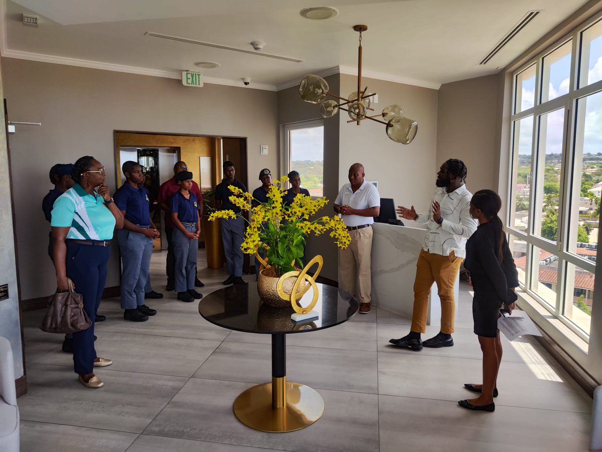 Trainees of the Barbados YouthADVANCE Corps attended their first NTI Advance Initiative Career Tour of the 5-star, award-winning, all-inclusive resort O2 Beach Club and Spa. 
#NTI #BYAC #NTIAI #pressforward #OnlyAtO2