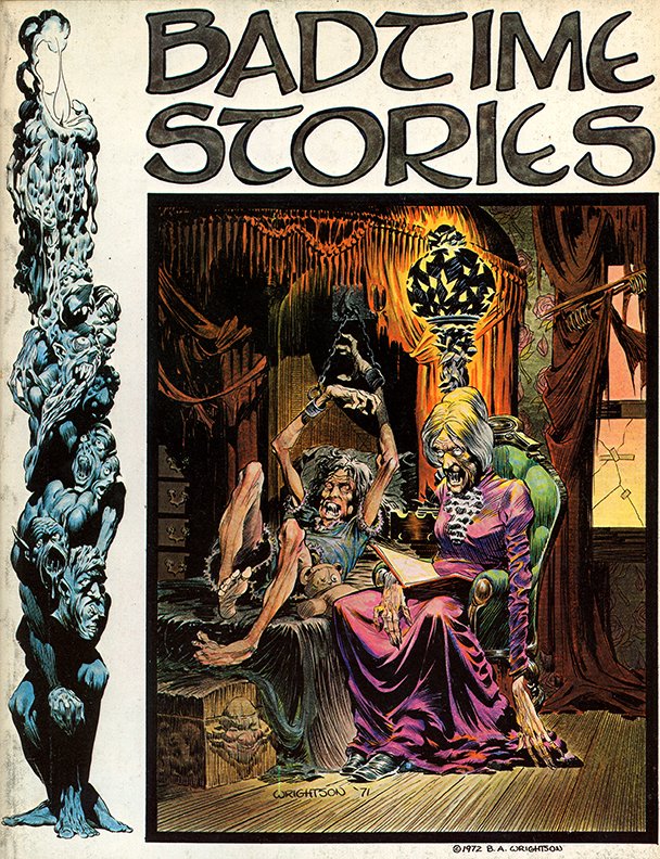 Alright! The Comic Attack site is back up (for now), so you can see the newest Ink Stains, covering the incredible #BadtimeStories from #BerniWrightson! Check it out here: 
comicattack.net//category/inks….  #fanzines