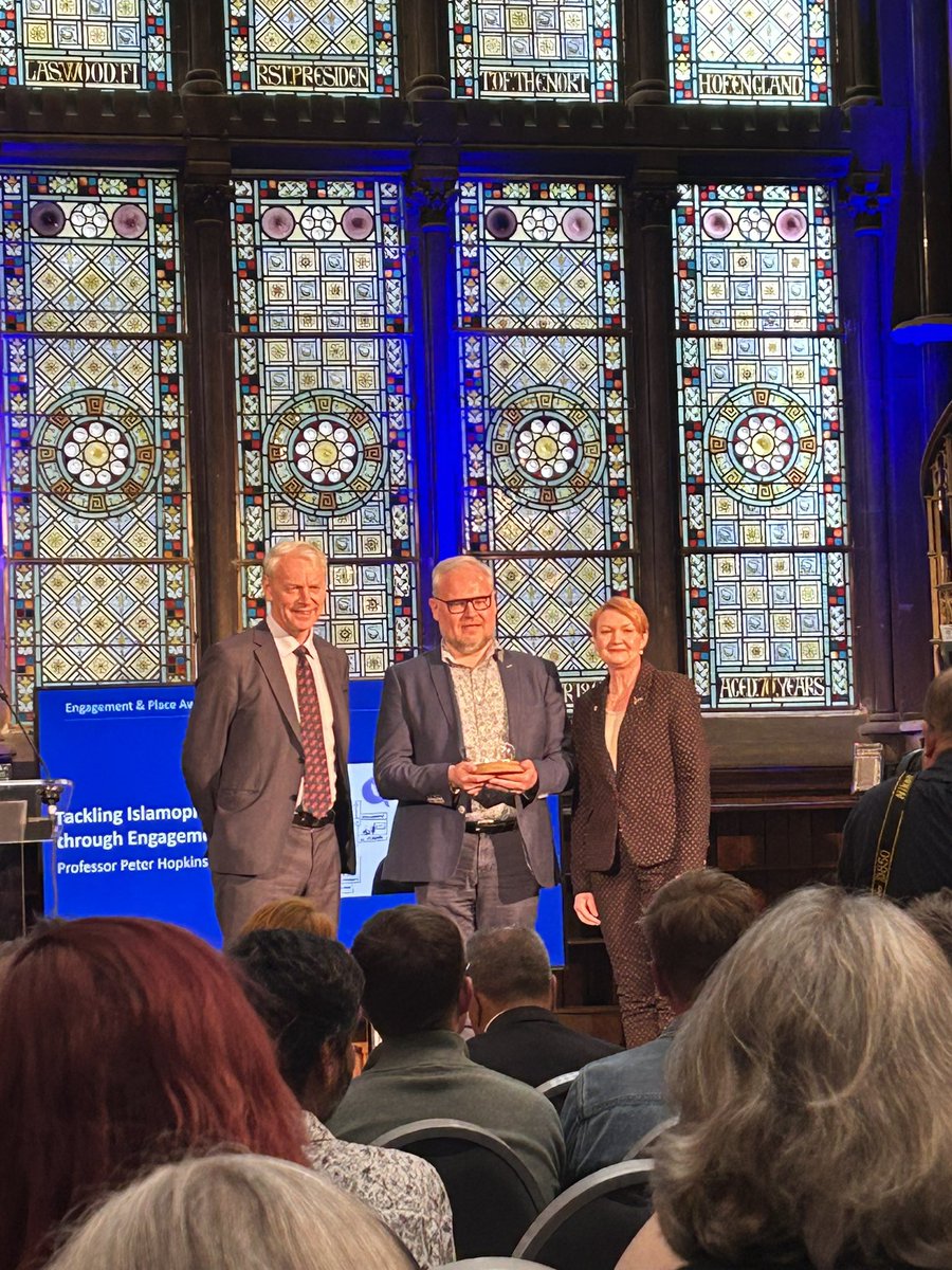Congratulations to our colleague @hopkinspeter1 for his win in the category of Engaging with Policy and Practice @NCLSociology 🙌🏼