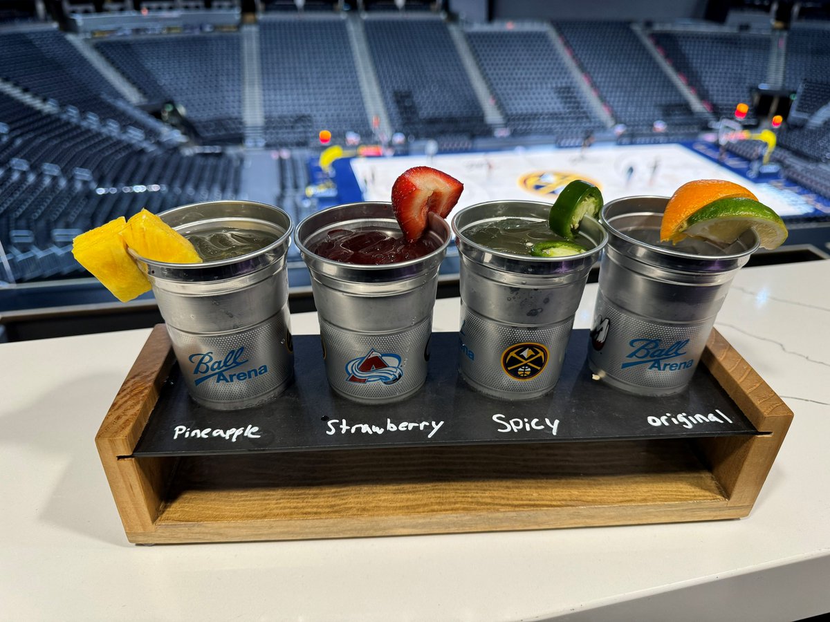Attending a playoff game soon? Kick off Round 2 at PointsBet Lounge on the grand atrium level with a specialty margarita. Margarita Flight Includes Four Distinct Flavors: Pineapple, Strawberry, Spicy & Original. Make sure to arrive early so you don’t miss out! 🍸✨