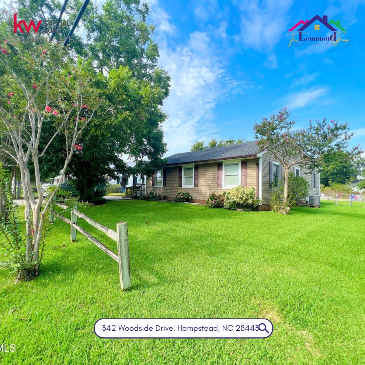🔑 Happy Friday! This property located in MOREHEAD CITY, NC is now 𝐔𝐍𝐃𝐄𝐑 𝐂𝐎𝐍𝐓𝐑𝐀𝐂𝐓! 💯 The Lemmond Group is representing the SELLERS! Congratulations to our wonderful clients! #ncrealestate  #realestateinvestment #beachliving #coastalliving  #kwcc #crystalcoasthomes