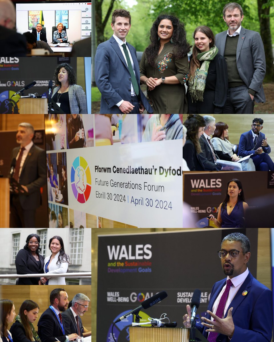 As a Globally Responsible Wales, we must work together to act for current & future generations. #CymruCan We'd like to thank the 100+ global & national representatives who attended #FutureGenForum this week and look forward to working together ahead of @UN Summit of the Future.