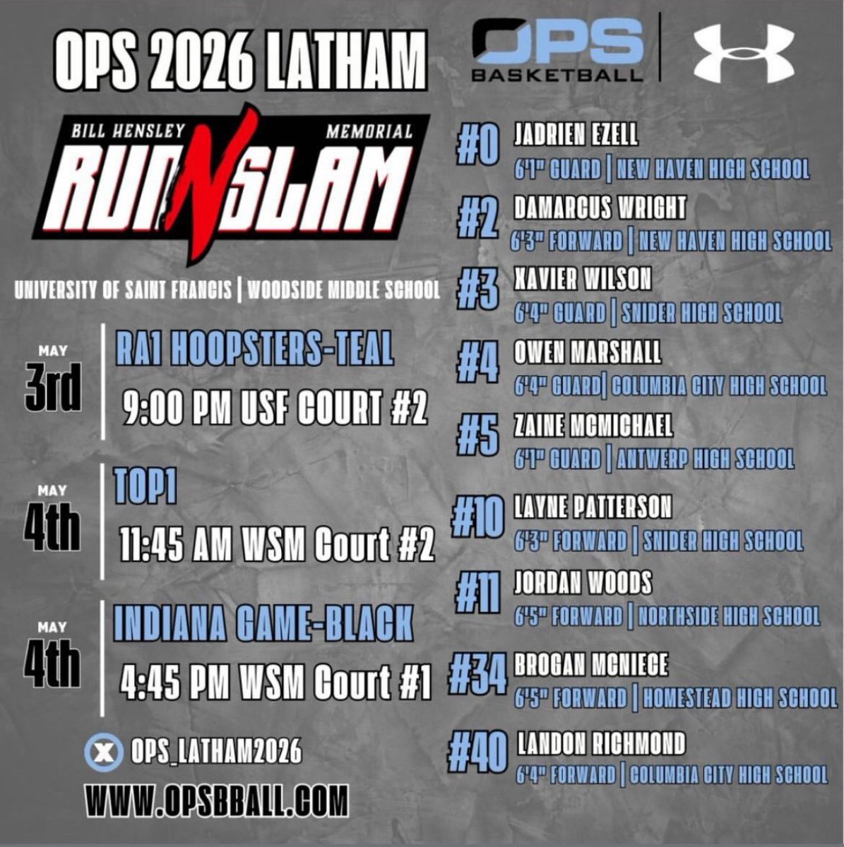 One of the best independent tournaments of the summer! Excited to come out and compete tonight! 9pm at the University of Saint Francis!