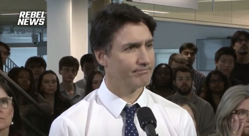 Justin Trudeau has started dimming the lights behind him at press conferences He does not like it when we ROAST him using crowd reactions