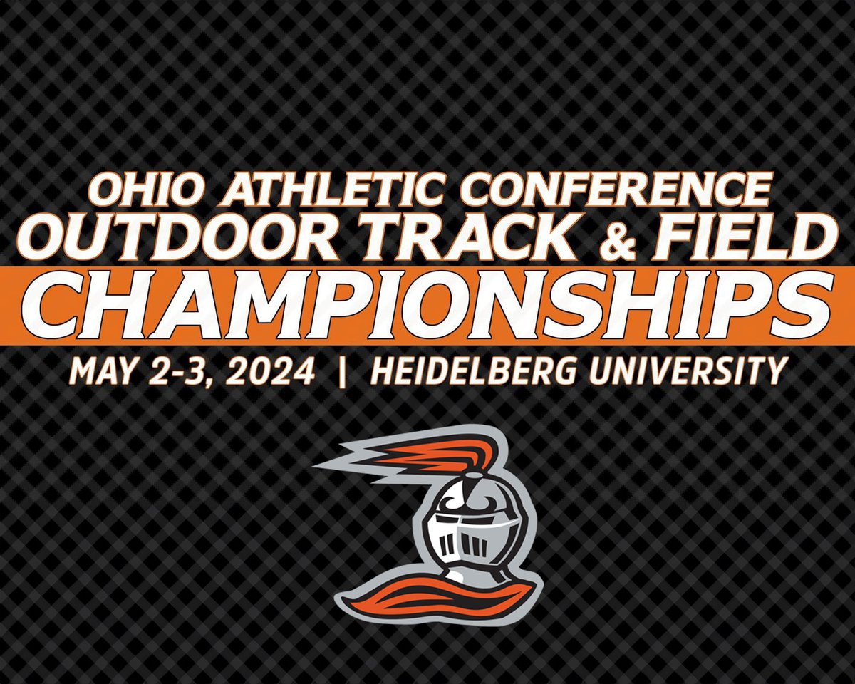 Stop by Hoernemann Stadium today and support our Student Princes as we host the OAC Outdoor Track & Field Championships! Let's go Berg ⚔️🏃