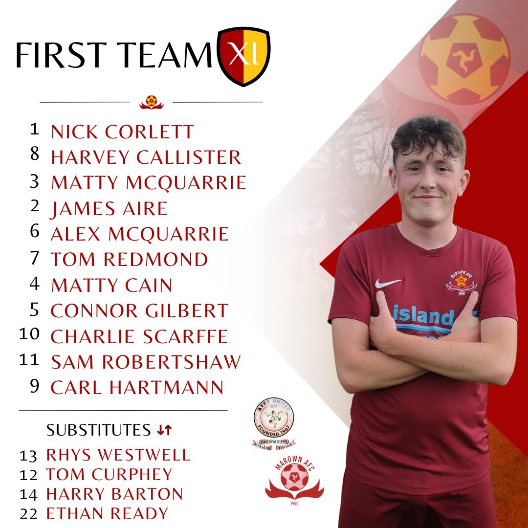 Tomorrow’s squad for our quarter final clash away to @AyreFc 🟣🟡