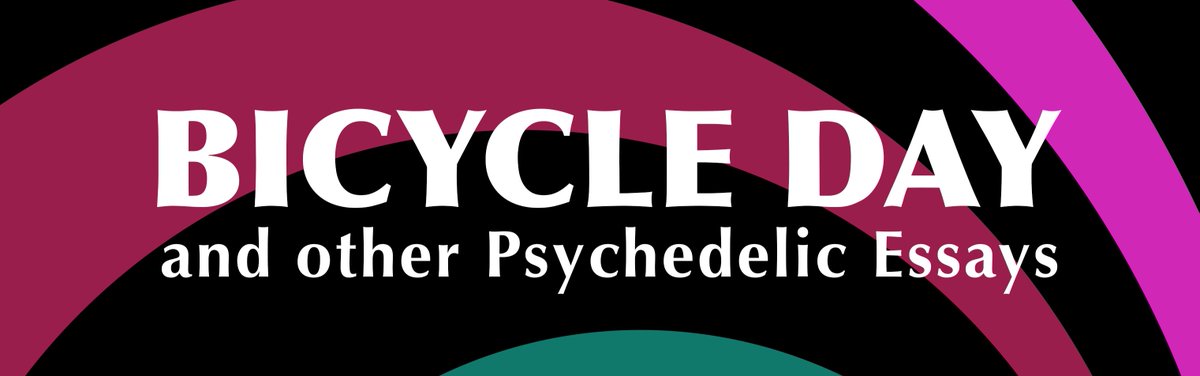 Toward a Psychedelic Literary Genre. 
Professor Tom Roberts of Northern Illinois University has kindly shared his extended review of my collected essays, ‘Bicycle Day and Other Psychedelic Essays’, as published in the Journal of Transpersonal Psychology: academia.edu/117900412/Towa…
