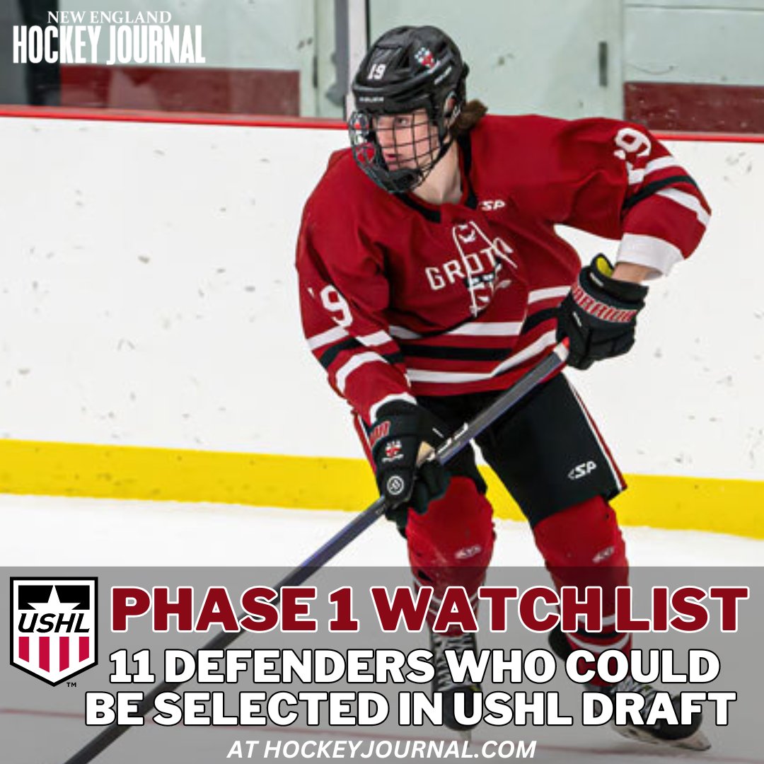 The USHL Phase 1 Draft is on Monday. Here are eight defensemen and three goalies who are candidates to be selected. From @EvanMarinofsky: hockeyjournal.com/11-defenders-w…