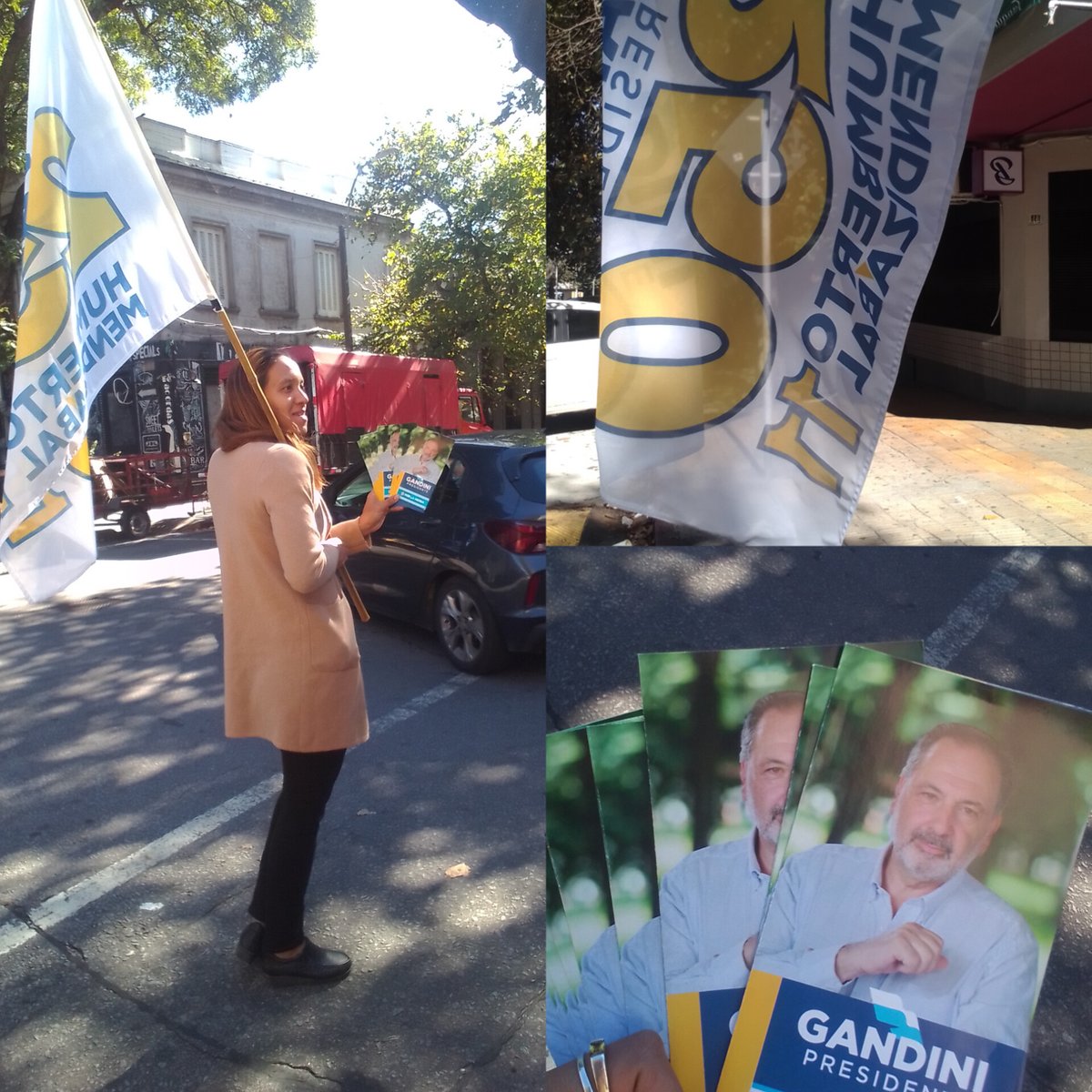 ☀️Mañana de militancia en feria Charrúa y Salterain compañeros de la @Lista11MVD invitando y charlando con los vecinos para que el 30 de junio nos acompañen con su voto @lista250 + 11 
#UruguayPuede con #GandiniPresidente 
#NevasideasPartidoNacional
#TatoDiputado