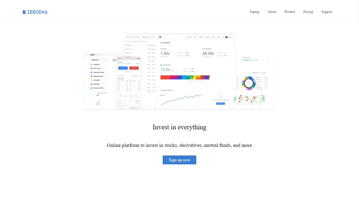 sklearner1's tweet image. I have finished my exams and now I&apos;m back to my routine. Today, I completed Week 0 of the 0-100 cohort by @kirat_tw and created a Zerodha landing page.
#100xDevs 
#webdevelopment 
#SoftwareEngineering