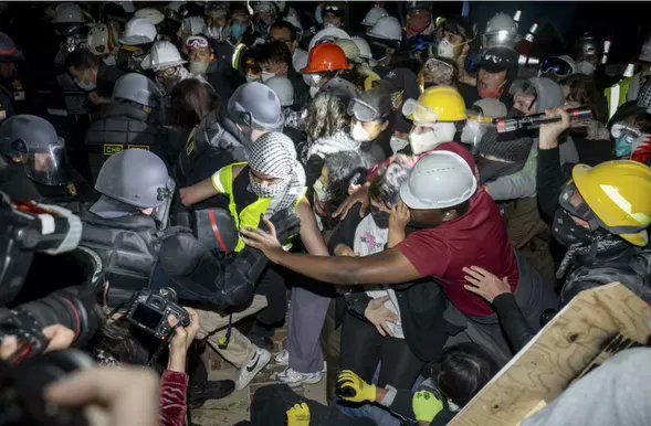 We have a broken higher education system in the U.S. & we are seeing it with these protests. “When ordinary Americans watch these scenes on television many have a one-word answer: Trump. We are looking at the gates opening to the abyss.” READ MORE: open.substack.com/pub/steveschmi…